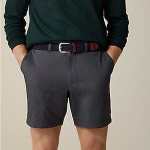 J. Crew Stretch Flat Front Chino Shorts